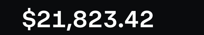 The image shows a gray background with white text that reads "21,822,83,42". This text appears to be related to an advertisement or promotional material for a product or service. The text is positioned above a black line, which could be interpreted as a call-to-action or a statement about the product being advertised.