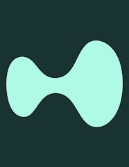 A stylized mint-green bowtie-shaped logo, likely representing the Hyperliquid crypto platform, is centered against a dark green background. The graphic visually accompanies news highlighting Hyperliquid's dominant share—$856M of $1.3B in total token unlocks scheduled for October.
