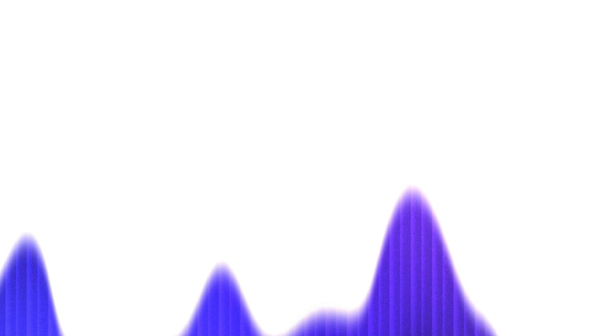 The image features a white background with three blue lines, each representing a mountain range. The mountains are positioned at different heights, creating an interesting visual effect. The text "Deel just launched its stablecoin wallet with a rewards feature powered by Sentora" is displayed in the corner of the image, indicating that the photo may be related to a post about the launch of a new stablecoin or a discussion on the use of blockchain technology for financial purposes.