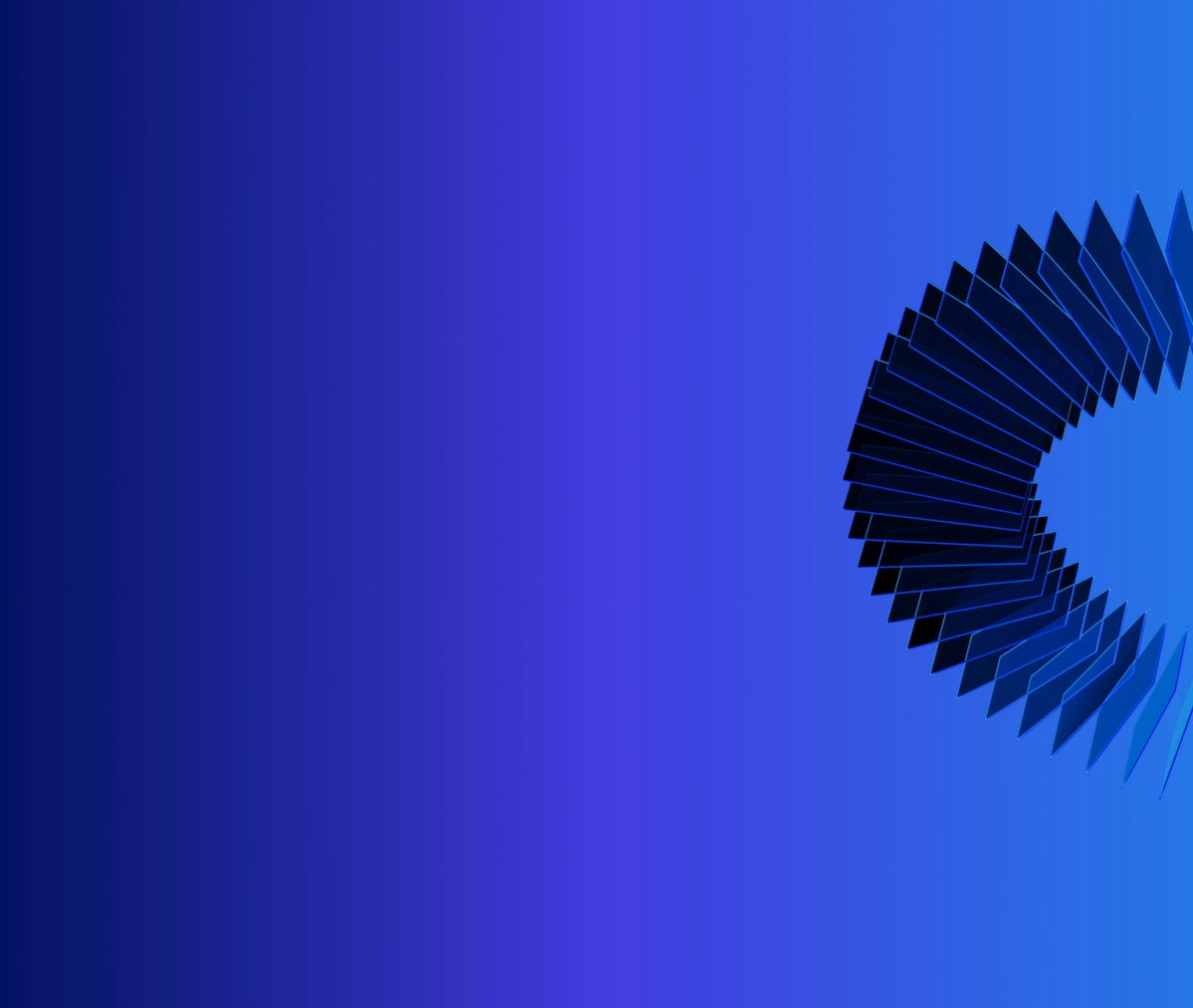 The image features a large blue background with a unique, abstract design composed of many small black lines that create an interesting visual effect. The design appears to be a spiral pattern or a wave-like shape, which adds depth and complexity to the overall composition. The image is accompanied by text that reads "Hedera is built to connect. @squidrouter brings seamless cross-chain connectivity to Hedera, enabling users to route assets from 100+ blockchains directly into Hedera-native applications in a single transaction." This suggests that the design may be related to the concept of blockchain technology or digital currency, as it features an abstract pattern reminiscent of a complex network.