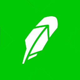 A green square featuring a white feather/leaf icon, representing Robinhood's branding. The image visually ties to the announcement of Robinhood's ($HOOD) stock being tokenized and made available onchain through Solana via Sunrise and Backpack Securities.