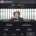 A stock market chart for 'Masterboard' showing a WOD price of $8.50 and APLB at $4.21, featuring a small photo of a person in front of the bar graph.