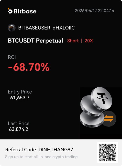 The image shows a black background with white text, including a message about a Bitcoin exchange. The text reads "Nhờ anh em cho lời khuyên phát nên có về iết 50k không cháy rồi Short phát xem có về ơn hộ em nào!", which is a description of the Bitcoin exchange. The post also includes a code for a Bitcoin exchange, and it has been referred to as a "sign up" or "start all in one".