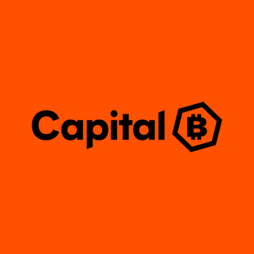 In the image, there are no people or any other objects present. The main focus of the image is a black logo for a company called "Capital B", which appears to be related to Bitcoin. The company's name is written in bold letters above an image of a Bitcoin coin. Below this image, there is text that provides information about the company and its strategy: "LATEST: Capital B shareholders have approved up to $120B in financing capacity to fund the company'S Bitcoin accumulation strategy". This shows that the company has secured significant financial backing from its investors for its Bitcoin endeavors.