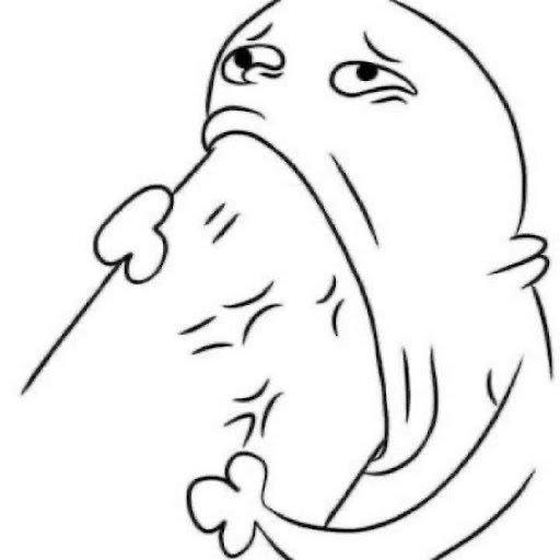 A black and white sketch depicts a character resembling Ansem holding a large, flat object, appearing weary with half-closed eyes.