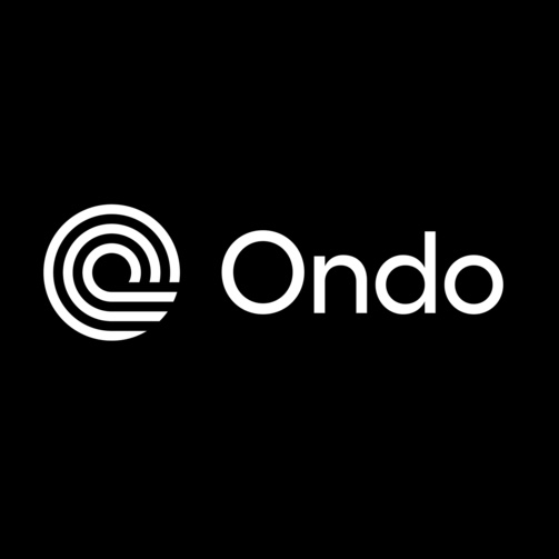 Ondo logo displayed in white on a black background.