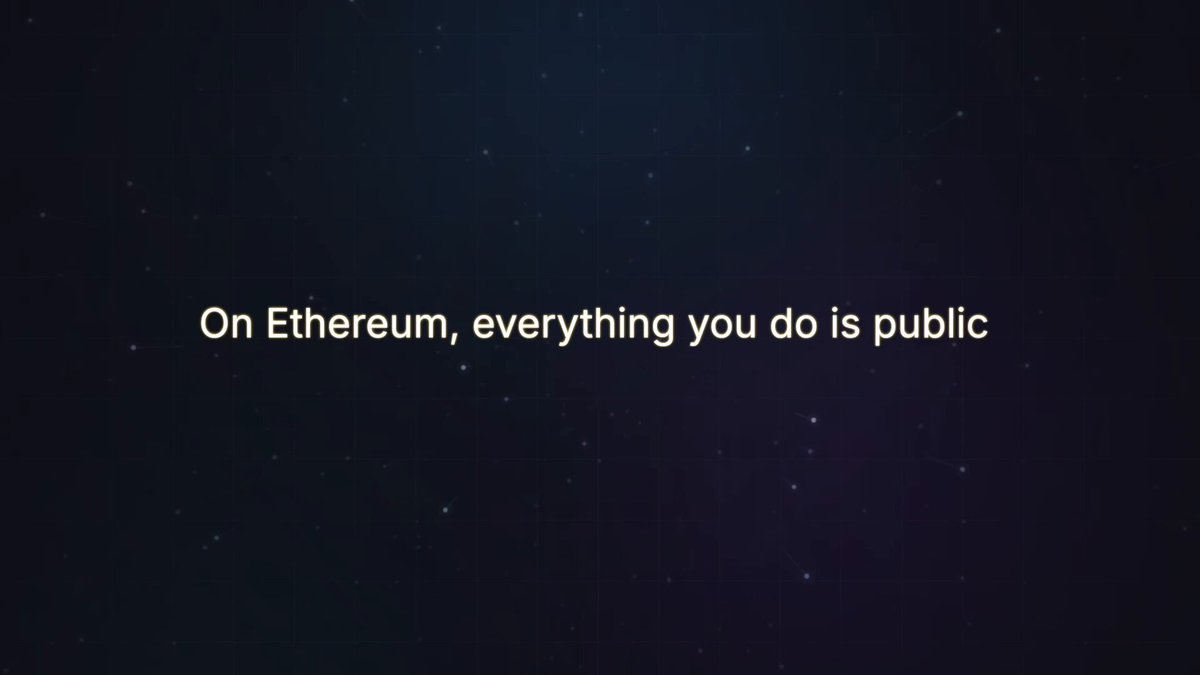The image features a dark blue sky filled with numerous stars, creating an atmosphere of mystery and intrigue. The text "On Etherum, everything you do is public" is written below this scene, which seems to be related to the Ethereum cryptocurrency. The image also includes a code that reads "@nyxmoney More invite codes for testers coming soon". This code could potentially be used by users to access additional information about the Ethereum project or to participate in testing and development activities.
