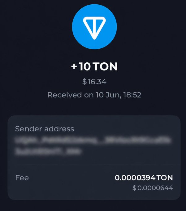 The image shows a screenshot of a computer screen displaying a bank transfer message from a website called Ten Gram. It appears that someone has sent money, as indicated by the text on the screen, "Sender Address: 001-0003 Ton" or "Sender Fee: 0.00". The recipient's account number is also shown, which may be useful information for understanding where the funds have been sent from. This post seems to be promoting a digital form of currency exchange that rewards users with points whenever they send money via their digital wallet.