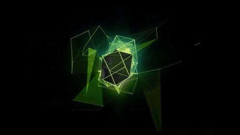 The image shows a close-up of an abstract piece composed of many green lines and shapes, giving it a geometric appearance. The overall color scheme of the composition suggests that it has a strong presence when compared to other colors in its surroundings. This artistic design may evoke feelings of innovation or technological advancements. In relation to the post, the image seems to be part of a promotional piece for something related to artificial intelligence and the potential growth of these technologies. It could be interpreted as a marketing strategy by companies like Microsoft, Google, and Nvidia who are investing in AI infrastructure expansion, which in turn will require more data centers and thus, Bitcoin mining. The post emphasizes the target market's interest in data centers and the growth in demand for advanced AI systems over traditional hardware and software applications like Bitcoin mining.