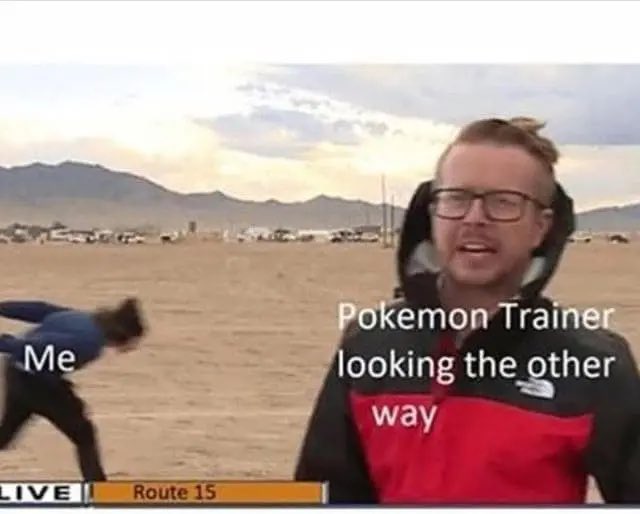 The image shows a man wearing glasses standing in front of a TV screen displaying a news bulletin with text that reads "Day 1,251 of Twittering about Pokémon ENS until the floor hits 1eth". The man appears to be watching or reading the news on television while wearing his glasses and a red jacket.