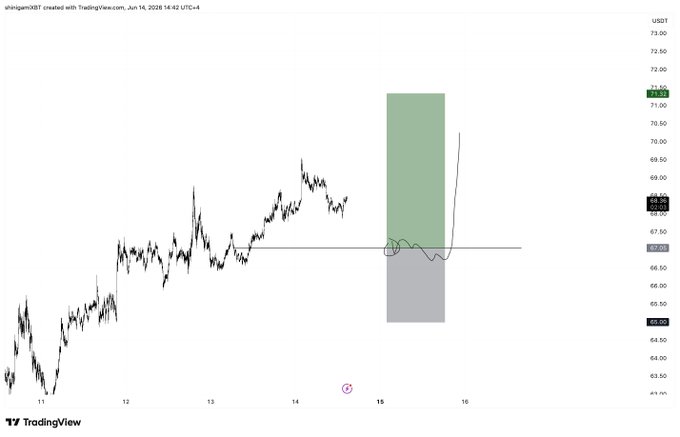 ?"The Long Sol Dollar chart shows a price increase over time, indicating potential gains for investors holding long-term positions."