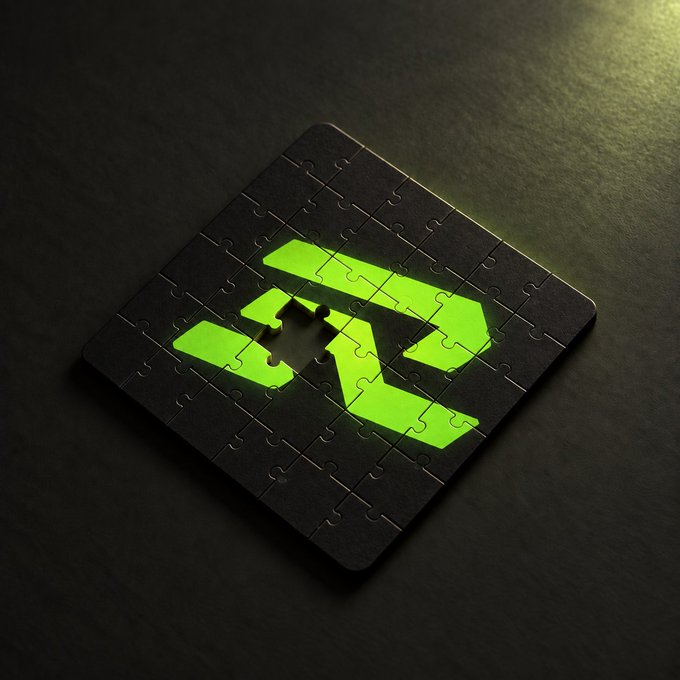 A black jigsaw puzzle with a glowing green logo sits incomplete on a dark surface, with one missing piece revealing the background—visually echoing the post's "Something is missing" theme. The bright green stylized logo stands out against the dark, unfinished puzzle, emphasizing the absence.