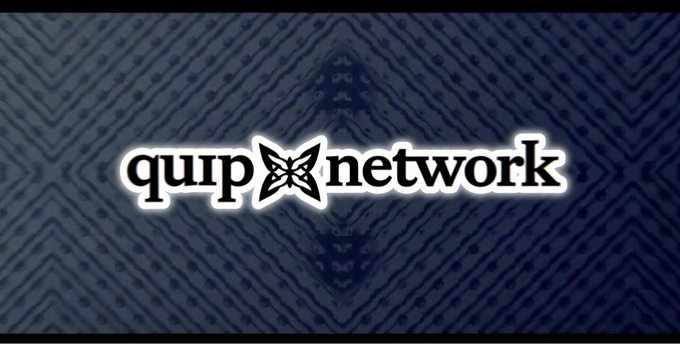 The image features a logo for Quip Network that has been designed with a geometric pattern, giving it an artistic touch. The text "quip network" is prominently displayed at the top of the image, while the word "quip" is written in black below it. Below this, there are two lines of black text: one reading "quip network" and another saying "focus on what is in the image". This design choice suggests that Quip Network is a company focused on providing innovative solutions for users to manage their networks effectively. The presence of research groups working through the system instead of idle testnet activity also supports this idea, as it implies that Quip Network is actively engaged in developing and improving its services.