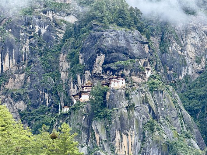 A traditional temple complex perched dramatically on a steep mountainside, partially shrouded in mist.

The image doesn't visually relate to the post's discussion about crypto trends and monetary incentives.