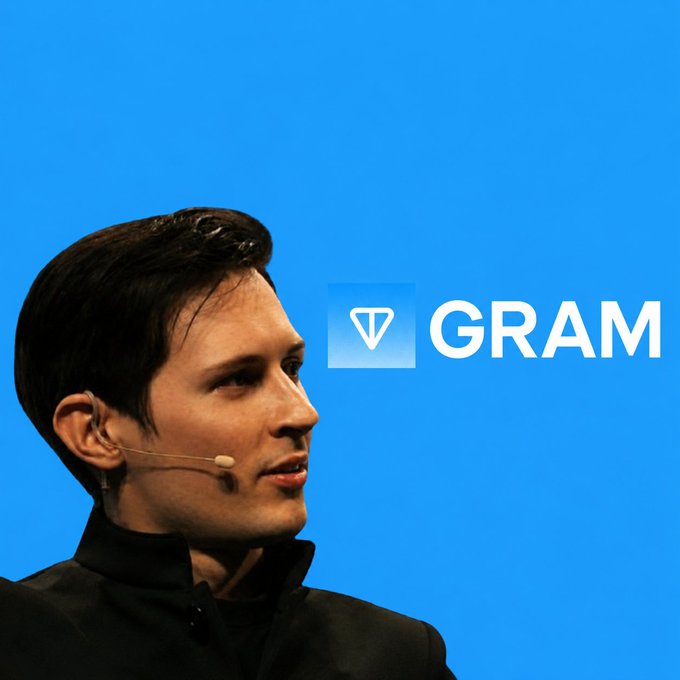 A profile shot of a man wearing a headset microphone next to the 'GRAM' logo on a blue background.