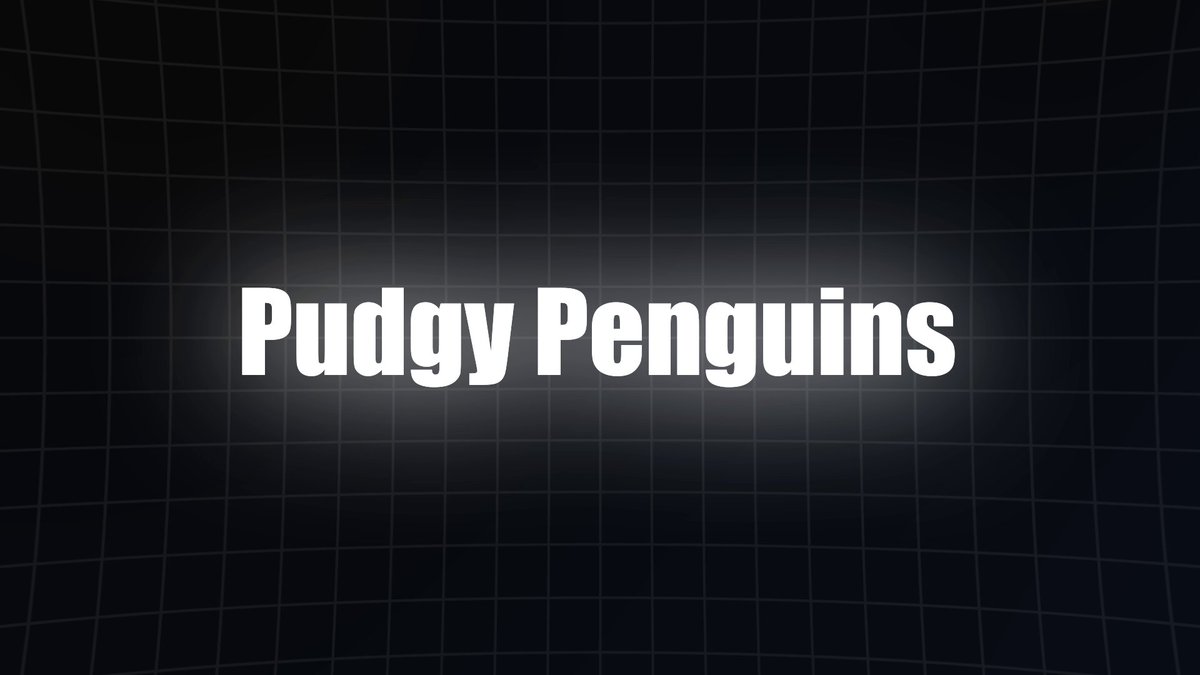 The image features a logo for a social media account named @pudgypenguins, which has been gaining popularity over time. The account's posts have been receiving a lot of likes, with one post being particularly well-received. The post is titled "May was a great month for Pudgy penguins Here is a recap of what happend: ▻ @RepMariaSalazar changes her PFP to a Pudgy ▻100K SOL has been staked on the Pengu SOL validator ▻ The Perfect Pair collection went live ▻ Pudgy x @opensea Deep Dive event in Miami took place". This post highlights the account's success and popularity, with the use of white text against a black background making it stand out.