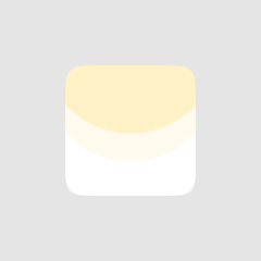 A soft, pale yellow and white square envelope or card icon with blurred edges, evoking a dreamy, out-of-focus aesthetic that fits the "Blur Experiments" theme. The minimalist design features subtle color gradients and rounded corners, emphasizing a gentle, ethereal quality.