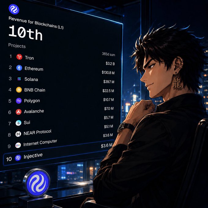The image features a man sitting at a desk with his hands on his lap, looking down at something on a computer screen. The background shows a cityscape filled with buildings and lights, creating an urban atmosphere. There are also several other people visible in the scene, suggesting that this is a busy location or event.