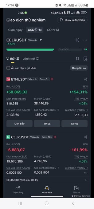 The image features a smartphone screen displaying details about a cryptocurrency called "EtherusDT" and its trading history from the past six months. The image also shows various stock market data, including Bitcoin prices and exchanges where they were bought or sold. This information is being shared in the form of a post on social media.