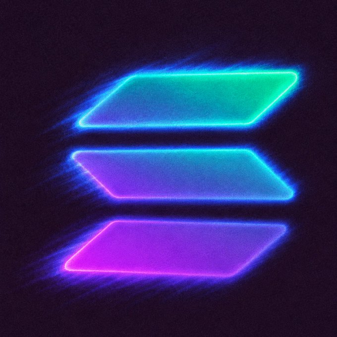 Three glowing, stacked neon panels in gradients of green, blue, and pink radiate against a black background, visually representing rising heat or intensity levels.

The image complements the "heating up" caption by using stacked, glowing layers in progressively warmer hues (cool green on top transitioning to hot pink at the bottom) to symbolize escalating heat.