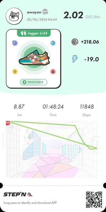 The image shows a fitness app that tracks steps taken, calories burned, distance traveled, and other data related to physical activity. The app displays this information on a screen with a map of a city or town, which helps users visualize their progress during exercise sessions. The post also mentions an "MB" in the bottom right corner, possibly referring to a mobile application store where fitness apps are available for download.