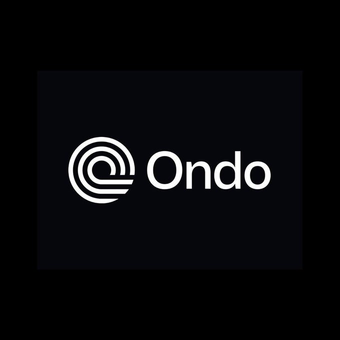 The image displays the white “Ondo” logo on a dark background. It accompanies news that Ondo urged the SEC and CFTC to permit U.S.-based stock perpetual futures under existing rules.