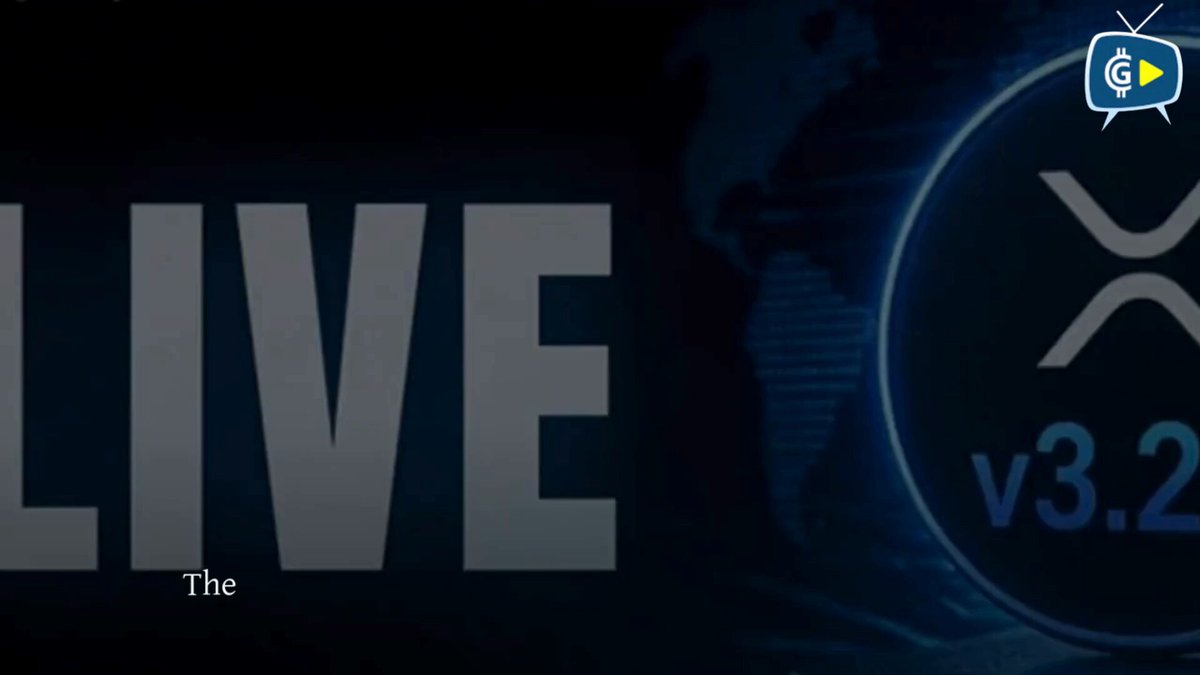 The image shows a banner with the text "Live" written in white letters against a dark blue background. The caption below the banner reads "XRP LEDGER UPGRADE TROUBLE?". This suggests that there might be some issues or bugs related to the XRP Ledger software, which could potentially impact its functionality and user experience. It is important for users to be aware of these concerns and consider whether the updates are necessary before proceeding with the upgrade process.