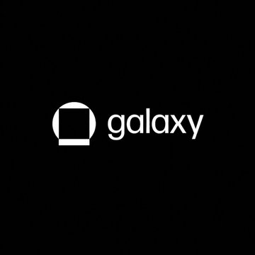A black background features the Galaxy logo—a white circular icon next to the lowercase word "galaxy"—corresponding to Galaxy Digital, the company highlighted in the post for adding $100 million of sUSDS to its corporate treasury and approving it as collateral in its institutional trading business.
