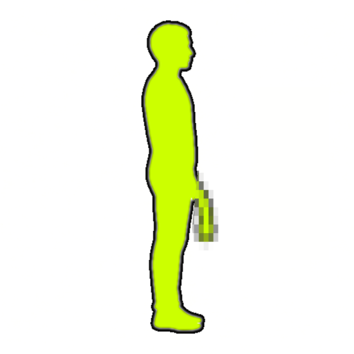 A pixelated, lime-green silhouette of a man standing in profile with an erect penis, humorously referenced as "$BONER" crypto meme applying the "10% rule" to its 82M market cap.