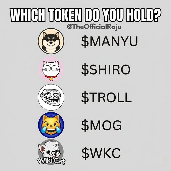 ?". Which token do you hold? $manguy".