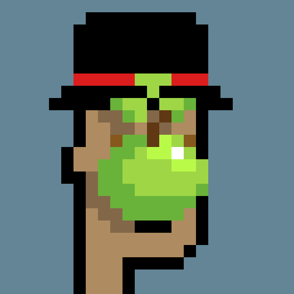 A pixel art portrait of a Shiba Inu dog wearing a black top hat with a red band, set against a blue background. The image appears to be a stylized character design, likely intended as a profile picture or collectible "legend" NFT for the Networked design collector platform.
