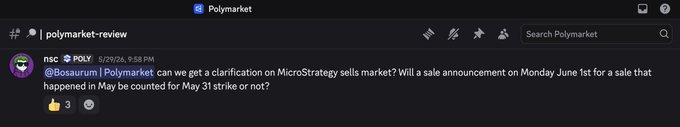 In the image, there appears to be a screenshot or visual representation of a social media post about PolyMarket's misleading advertisement offering users access for free to Microstrategy. This ad has been scammed out of hundreds of thousands of dollars from new users. The ad took $100k in fees and pocketed it as well. The Post features the message "Focus on what is in the image and how it relates to the post". It seems like PolyMarket used a strategy that trick users into paying for their advertisement without them even realizing it.