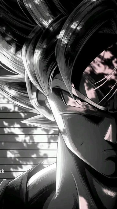 The image features a close-up of a character's face, likely from a video game or anime. The character has dark hair and a serious expression, giving off an intense vibe. The background includes trees with leaves that cast shadows on the character's face, adding depth and atmosphere to the scene. The caption below the image reads "GM Saiyans !!! Don'T seek to be noticed. Seek to become indispensable." This message is related to the main subject of the image, as it emphasizes the importance of being a valuable asset or character in the game or anime.