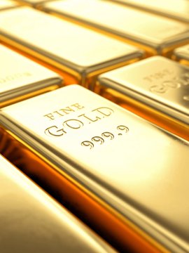 The image shows a close-up view of gold bars, with the text "Fine Gold" written on them. The gold bars are arranged in rows, creating an impressive display of wealth. The caption above the image reads "JUST IN: Gold’s market capitalization is nearly 24x larger than Bitcoin's making it one of the largest gaps since the 2022-2023 bear market." This statement suggests that the value of gold has significantly outperformed Bitcoin in recent years, with a substantial gap between their respective market capitalizations.