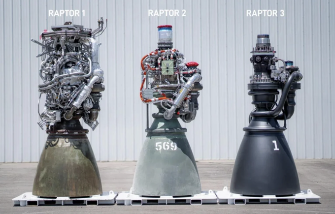 Three SpaceX Raptor rocket engines (labeled "Raptor 1," "Raptor 2," and "Raptor 3" from left to right) are displayed side by side, each representing successive iterations of the engine design.

The image of the three progressively refined Raptor engines serves as a visual metaphor for the post's point about focus and execution: just as SpaceX iterated from Raptor 1 to the simplified Raptor 3, focusing on one or two key metrics over time leads to clearer, more effective results than spreading attention across too many variables.