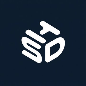 A stylized white "BD" monogram logo on a dark navy blue background, representing the branding for The Block, the cryptocurrency news publication reporting on Hyperscale Data's milestone of surpassing 1,000 BTC in holdings valued at approximately $65 million.