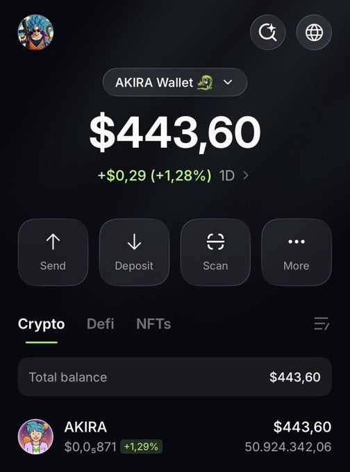 This image shows a screenshot of an Okra wallet trading platform that displays information about a transaction for Bitcoins, which are worth $43,60. The message also mentions Bitcoin Core as having a "High Price", suggesting that there might be increased demand or interest in this particular cryptocurrency.