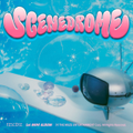 A small thumbnail or logo image with the pink text "SCENEDRONE" against a blue, space-themed background.