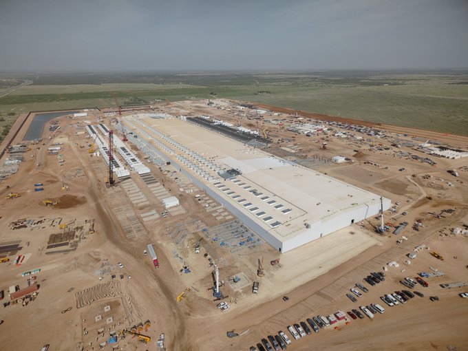 This aerial view shows the construction of a large data center, likely the "Black Pearl" facility mentioned in the $CIFR Q2 2026 Business Update. The image visually represents the accelerated delivery and ongoing construction highlighted in the company's announcement.