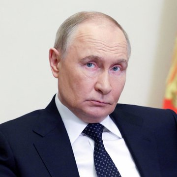 President Vladimir Putin's signature is pending on a major crypto bill recently passed in Russia, with the law set to take effect on September 1st. The image shows Vladimir Putin looking intently, underscoring his pivotal role in this developing legislation.