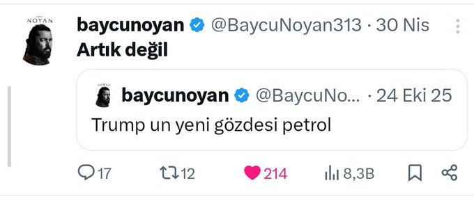 The image features a Twitter post with a caption that reads, "Birazda gerçekleri konuşalım Nastag,Altın,Gümüş Bitcoin bogasını yaşadı sorun altcoinler hicbirsey yaşamadı Alanen milleti soydular FED'in yaptığı manipilasyon olduğunu düşünüyorum Madem faiz artimi dusunuyorsun Neden şimdi değilde onumizdeki aylara artırım mesajı veriyorsun". The post is about the Trump administration and its policies.