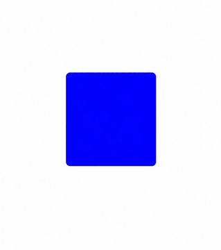A solid blue square, representing the logo or brand color of the Base blockchain network, which had its block production restored after being down for over an hour.