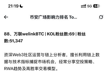 The image shows a screenshot of a cellphone screen displaying a message written in Chinese, likely with foreign characters that are not visible in the original picture description. The text includes mentions of "xhunt", "要发力币安广场了吗 我这广场排名还是可以的 88 就要发". It appears to be a screenshot from an online post or message, potentially related to a gaming event.