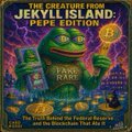 The cover art for the video game 'JEKYLL ISLAND: PEPE EDITION', featuring Pepe the Frog in a top hat.