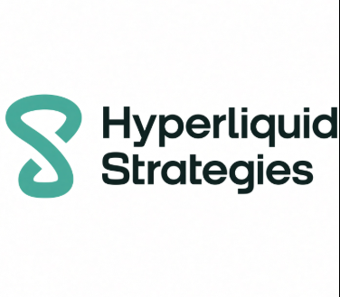 The image shows the Hyperliquid Strategies logo, featuring a green stylized hourglass-like symbol next to the company name in dark text. The logo corresponds to the company referenced in the post, which reported raising $647M in equity capital and expanding its $HYPE token treasury to 29.3M tokens (worth ~$1.9B), alongside $149.9M in cash and no debt.