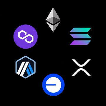 The image features a collection of six different logos representing various cryptocurrencies such as Bitcoin, Ethereum, Ripple, Litecoin, USDC, and Solana. The logos are arranged in a circle against a black background, showcasing their unique designs and symbols. The text "BREAKING" is also present in the image, which could be related to a recent development or news about these digital assets.