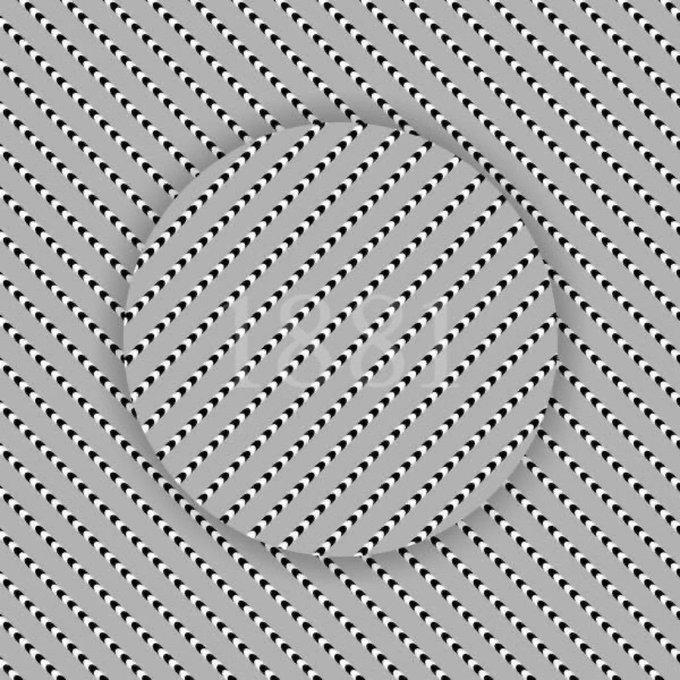 A black and white geometric pattern of diagonal stripes with a hexagonal cutout in the center, marked with a '123RF' watermark.