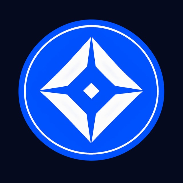 A blue circular logo featuring a white four-pointed star or diamond compass design with a small central diamond shape is displayed. The graphic serves as the brand emblem for Basestonk, a launchpad platform highlighted in the post for Real World Assets (RWA) and Base chain token liquidity pairs.