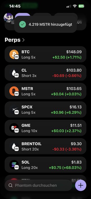 The image shows a cell phone screen filled with various trading app options such as "SPC", "Long 10x", "OEMLONG 10x", and more. The posts are titled "Closed my $STRC" and "SPC $STRC openf $STRC 5x for this". They are about trading apps, specifically the "$STRC" app which is labeled as being closed in one post and open on another. These posts likely provide information or opinions related to a specific trading app, discussing its features or performance. The image focuses on these posts and does not offer any additional details beyond their titles and contents.