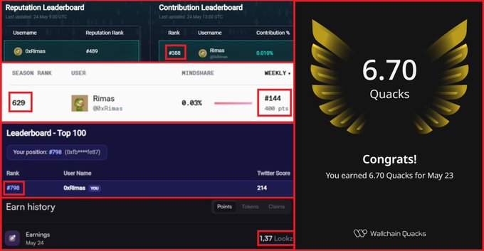 irtf.com/ranking/leaderboard displays a leaderboard for Quacks, with the top player's name and score displayed on the left side of the screen.